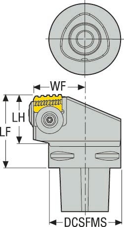 HÅLLARE C6-CER-45065-5-X