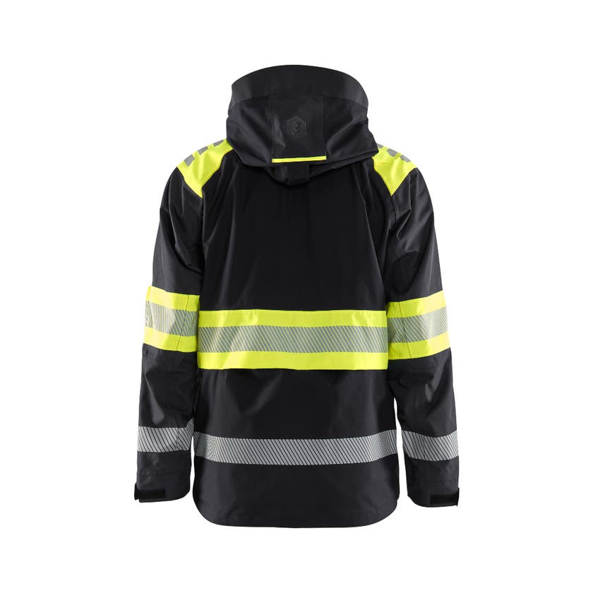 Skaljacka Varsel Svart/Varselg ul 4XL