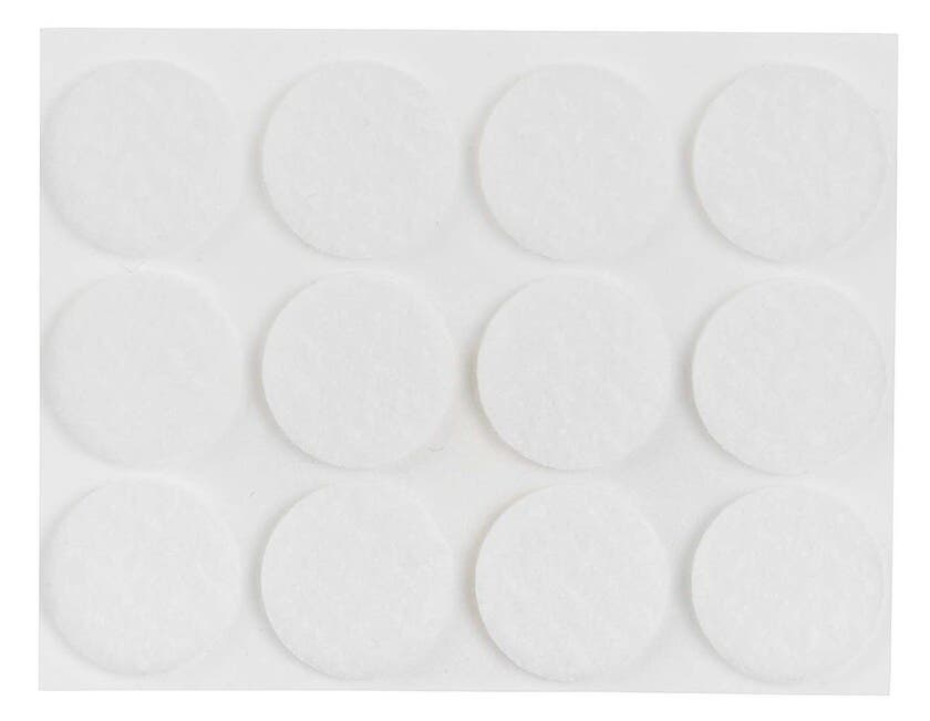 GOLVSKYDD SJ.H FILT VIT 20MM