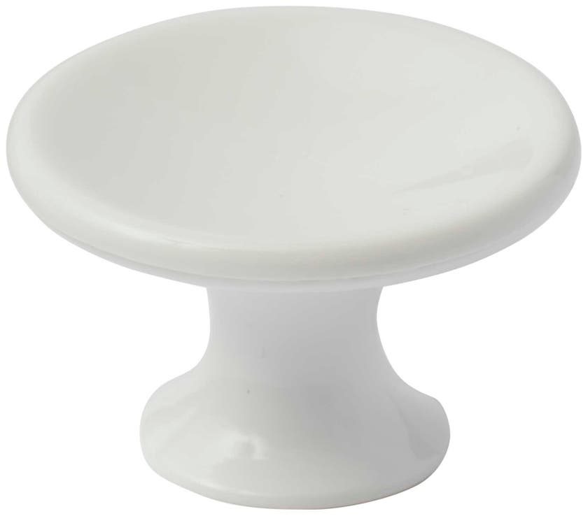 KNOPP ARILD PLAST VIT Ø40MM