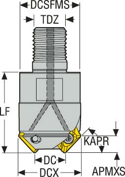 FRÄS R217.49-1220.RE-XO12-75.2 A