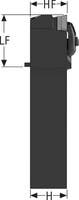 HÅLLARE DDJCR-12-3XJETI