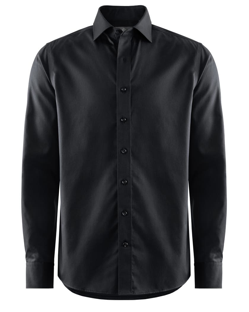 Plainton Shirt Reg Black XL