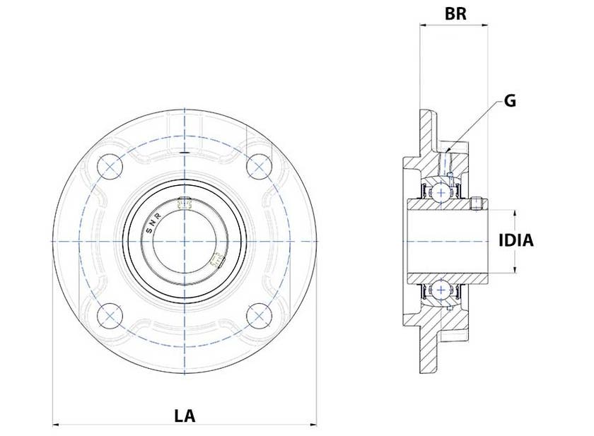 LAGERENHET SNR UCFC212