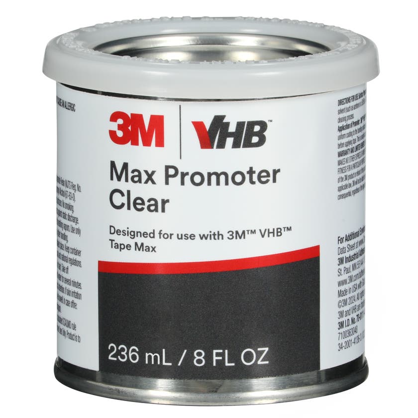 3M VHB TEJP MAX PROMOTER CLEAR 236.6 ML