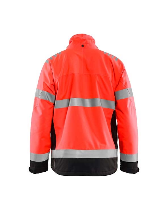 JACKA 47801977 RÖD/SVART 4XL