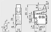 VENTIL VME2-13 3/2 NC M5