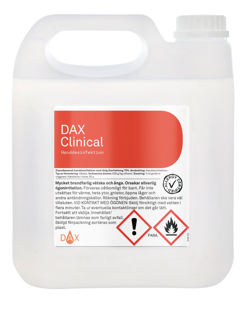 Handdesinfektion DAX Clinical 4 L