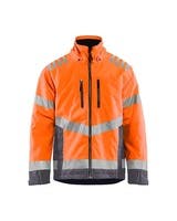 JACKA 47801977 ORANGE/GRÅ 4XL