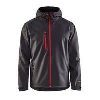 JACKA 49492517 SVART/RÖD XL