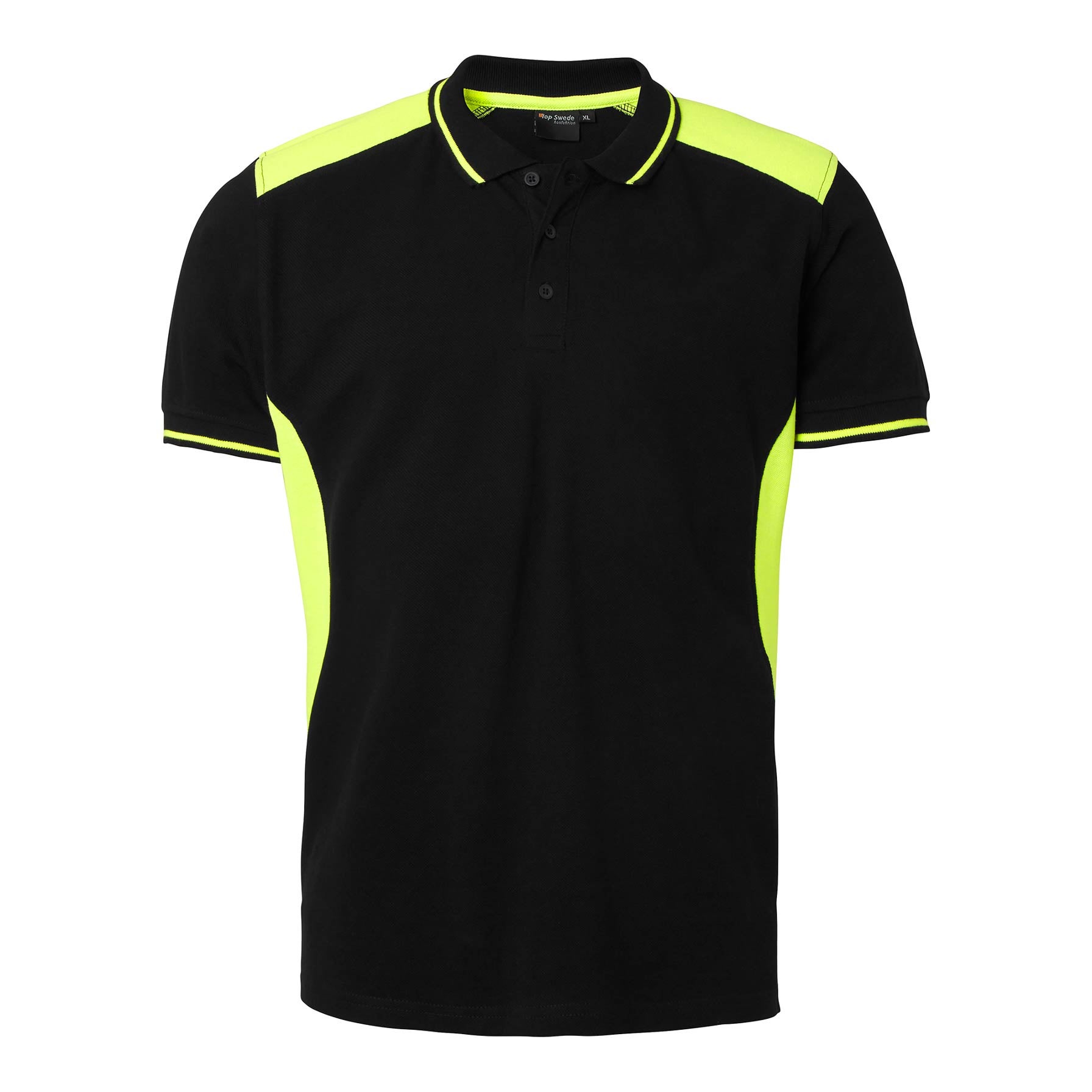 213 Polo black/fluoresant yellow