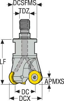 FRÄS R217.29-1.25-16RE-03.6A