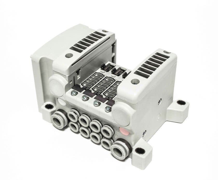 ANSL.PLATTA VV5QC11-04C6SDO-S. 4 PL INBYGGD LJUDDÄMPARE