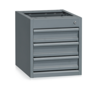 VERKTYGSHURTS 3X100MM LÅDA BLÅ Förvaringshurts