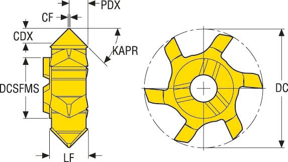 SKÄR R335.14-217C45.12Z6-M03,F 32M