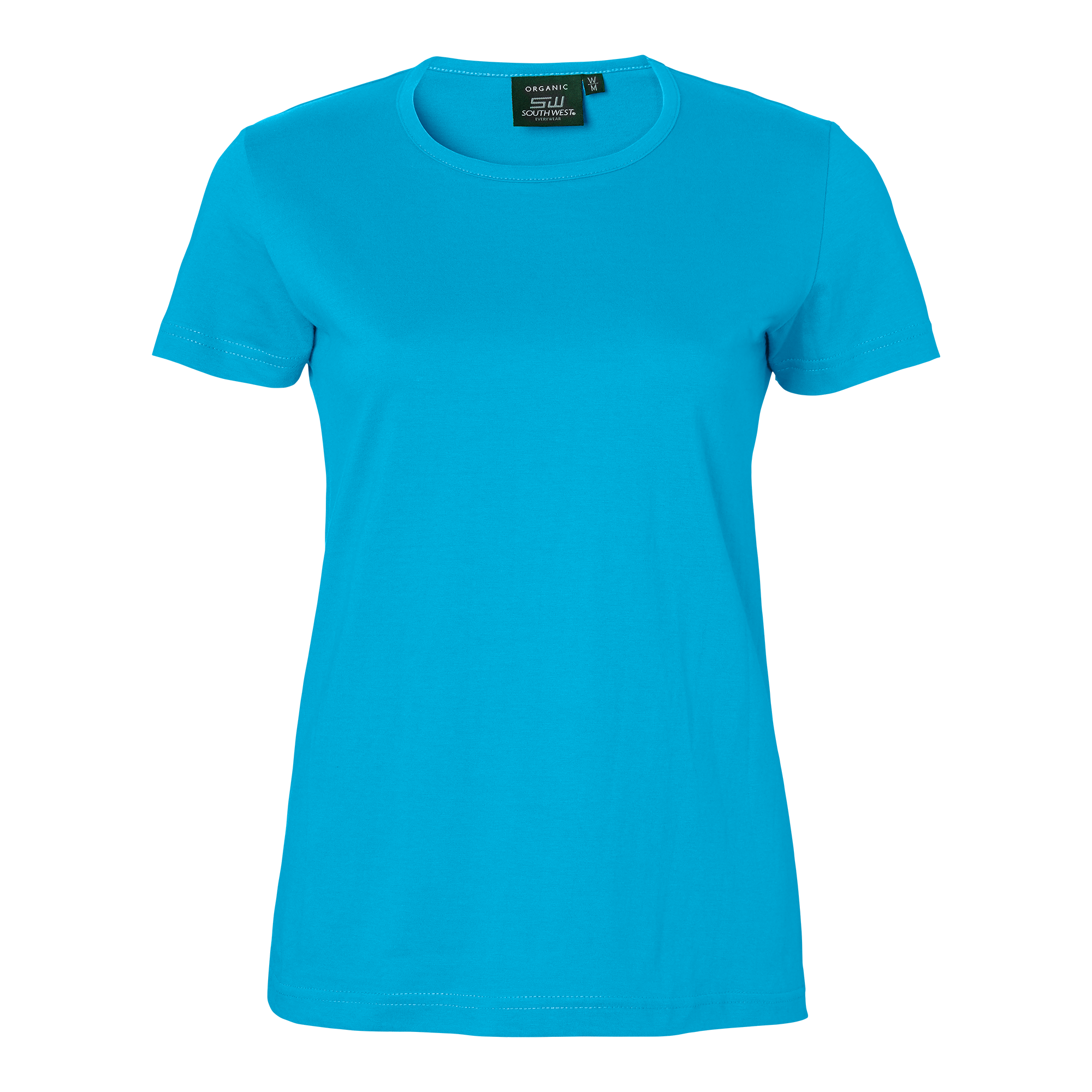 T-SHIRT VENICE GOTS AQUA XS