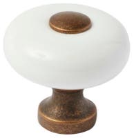 KNOPP DAG PORSLIN/OX Ø30MM