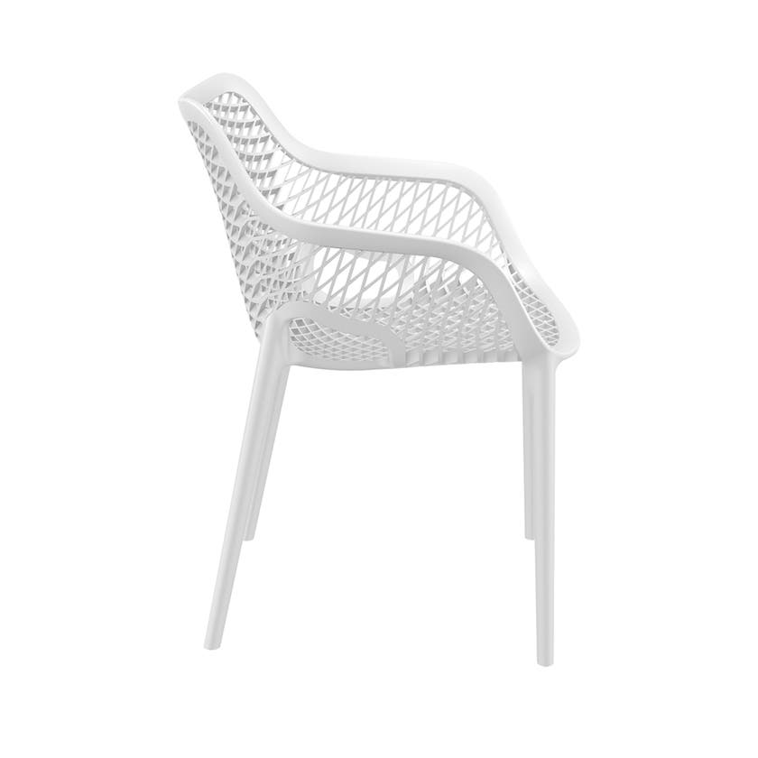 AIR XL STAPELBAR FÅTÖLJ, VIT