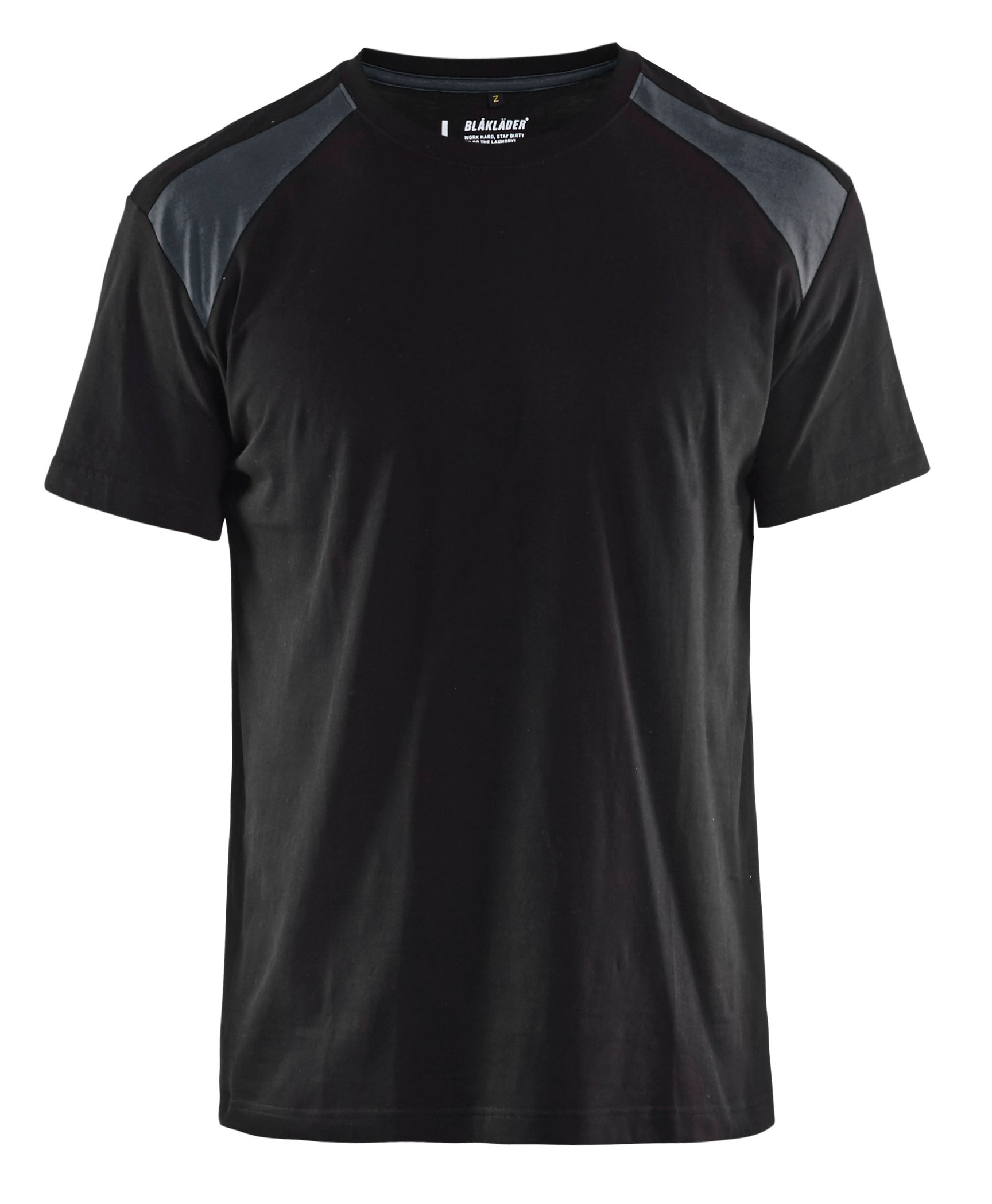 T-SHIRT 33791042 SVART/GRÅ M
