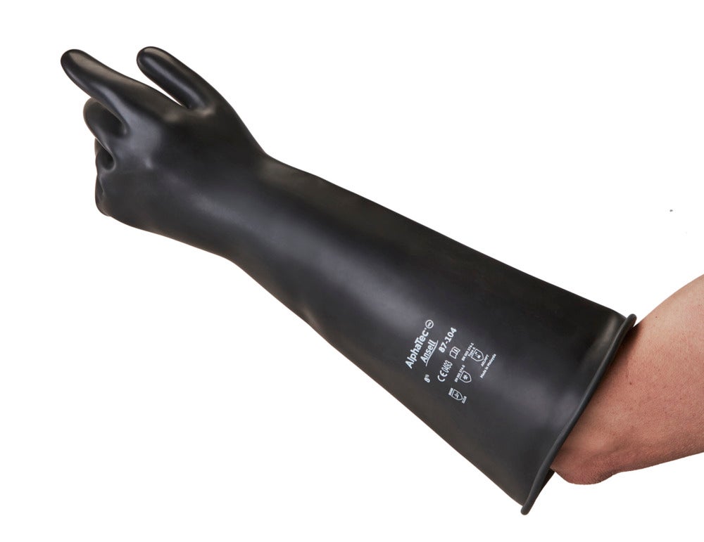 HANDSKE BLÄSTER.  LATEX 9,5 Emperor Me 104
