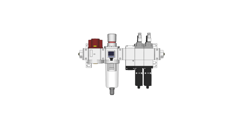 AC30-O1D115-D FRL-ENHET MED SÄKERHETSVENTIL