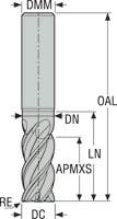 PINNFRÄS HM JHP770160E2R100.0Z5A-SIRA