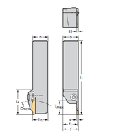 Hållare G5011-2525R-3T21GD26