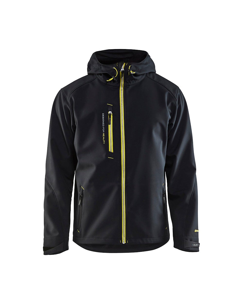 JACKA 49492517 SVART/GUL L