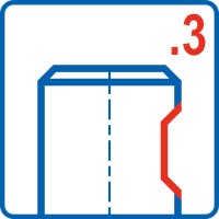 Pinnfräs ST5551-.625D2R045.3Z5 ,sira