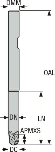 PINNFRÄS HM JS534080E3B.3Z4-NXT
