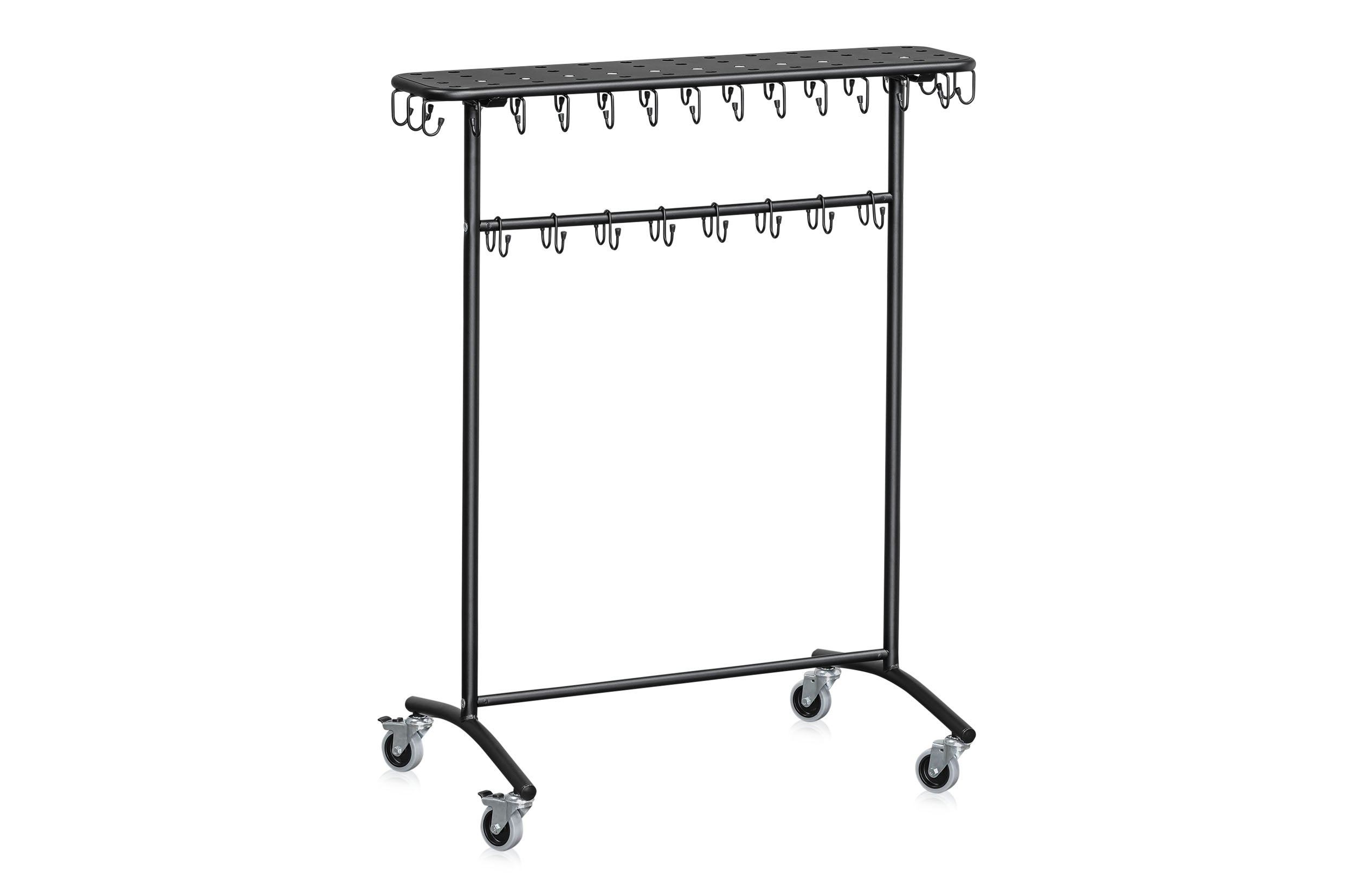 KLÄDVAGN 30 PLATSER SVART