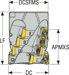 FRÄS R220.69-02.50-18L4SAN