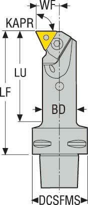 HÅLLARE C4-PTFNL-27120-16-W