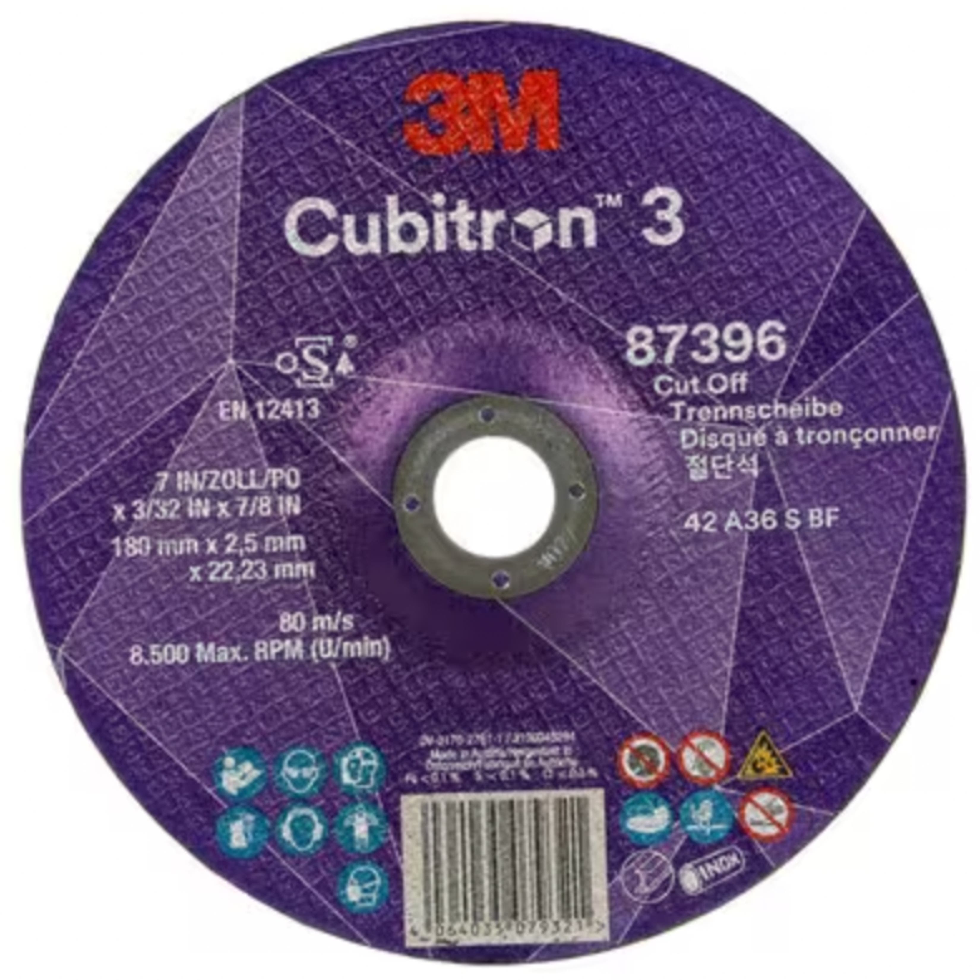 CUBITRON 3 CUT-OFF WHEEL, 8739 6