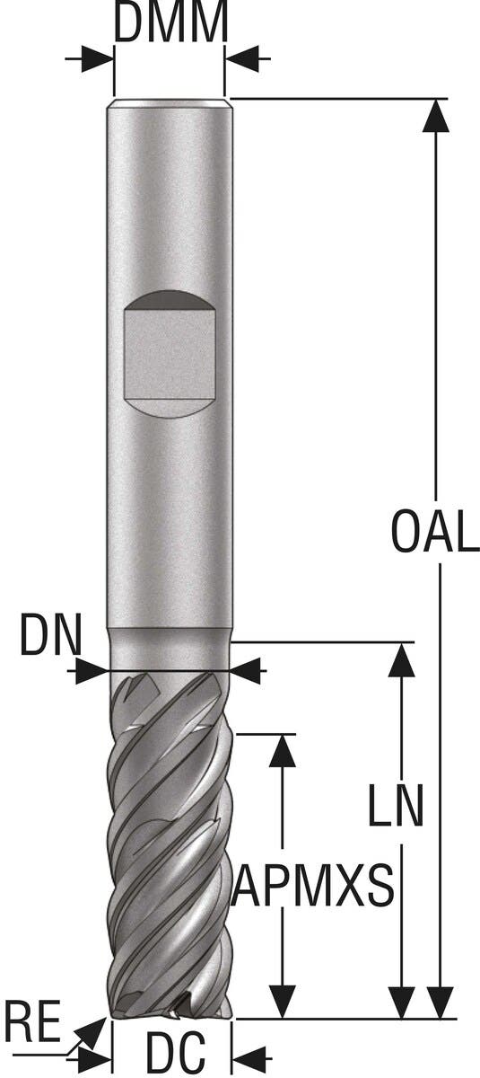 PINNFRÄS HM JS755160E3R050.3Z5 -HXT