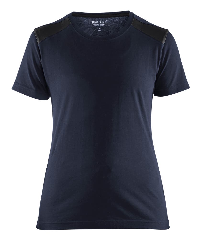 T-SHIRT 34791042 MARIN/SVART XXL