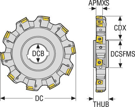 FRÄS 335.25-10.00-XL0911L