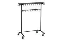 Klädvagn 30 Platser Svart