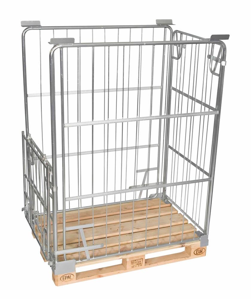 PALLCONTAINER 1500 MM ELFÖRZINKAD