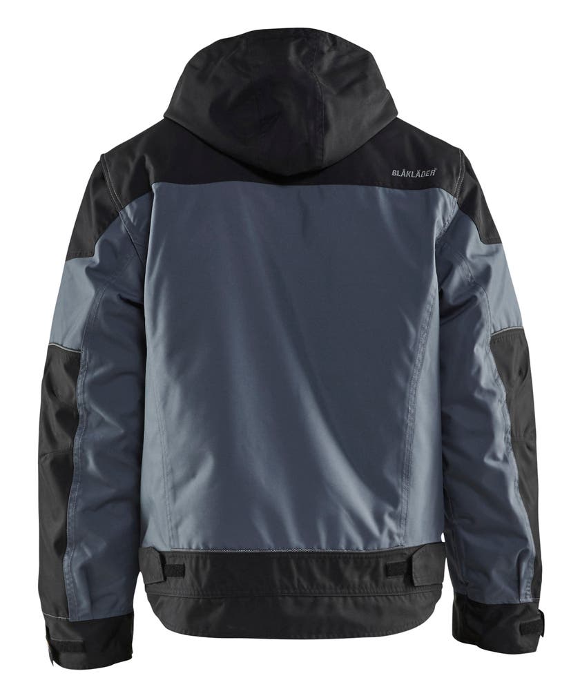 JACKA 48861977 GRÅ/SVART 3XL