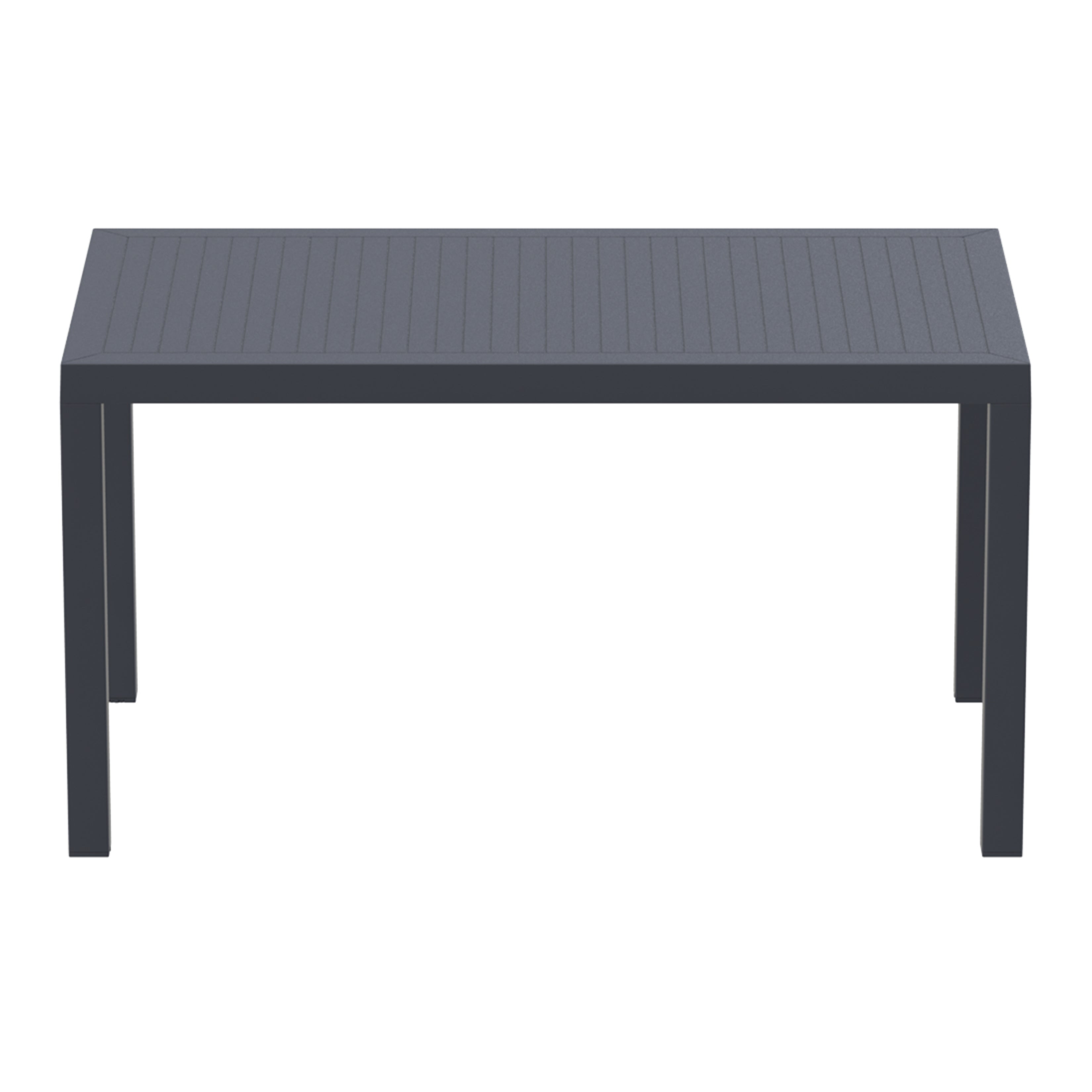 Ares bord 140x80, mörkgrå
