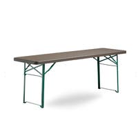 MUNICH BÄNKSET, BORD (220X67CM ) + 2 BÄNKAR (220X30CM)