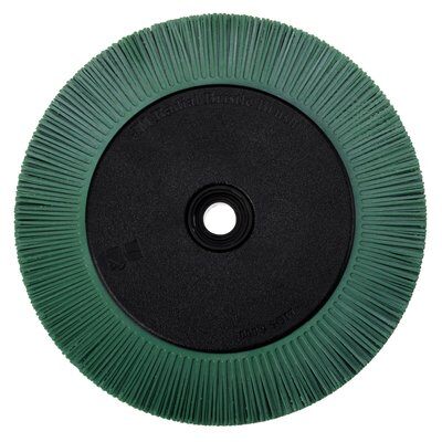 Radialborste grön 150mm P50