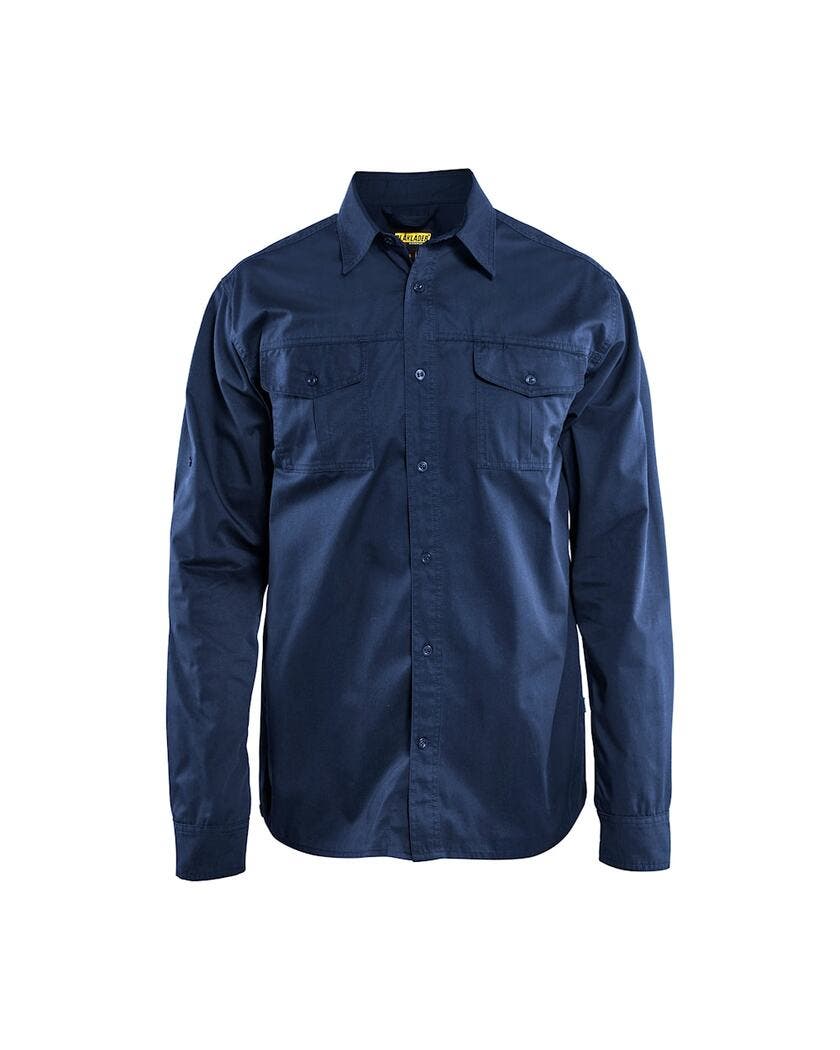 SKJORTA 32981190 MARINBLÅ XS