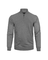 BRIGHTON 1/4-ZIP HERR GREYMELAN GE L