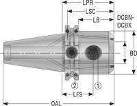 HÅLLARE DIN40ADB-EM25-060-F5L1
