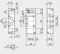 VENTIL PNV 35 PNB 1/4