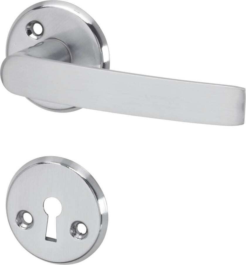 INNERDÖRRHANDTAG ELIDA MED NYC KELSKYLT MATTFÖRKROMAD 1 SET