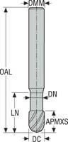 PINNFRÄS HM 660VL060-DIAMOND