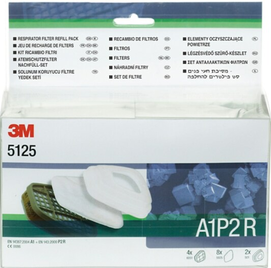 Partikelfilterkit, A2P3 R, 553 5